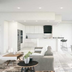 Apartamento con cocina y salón juntos - Granada Luxury Apartamets